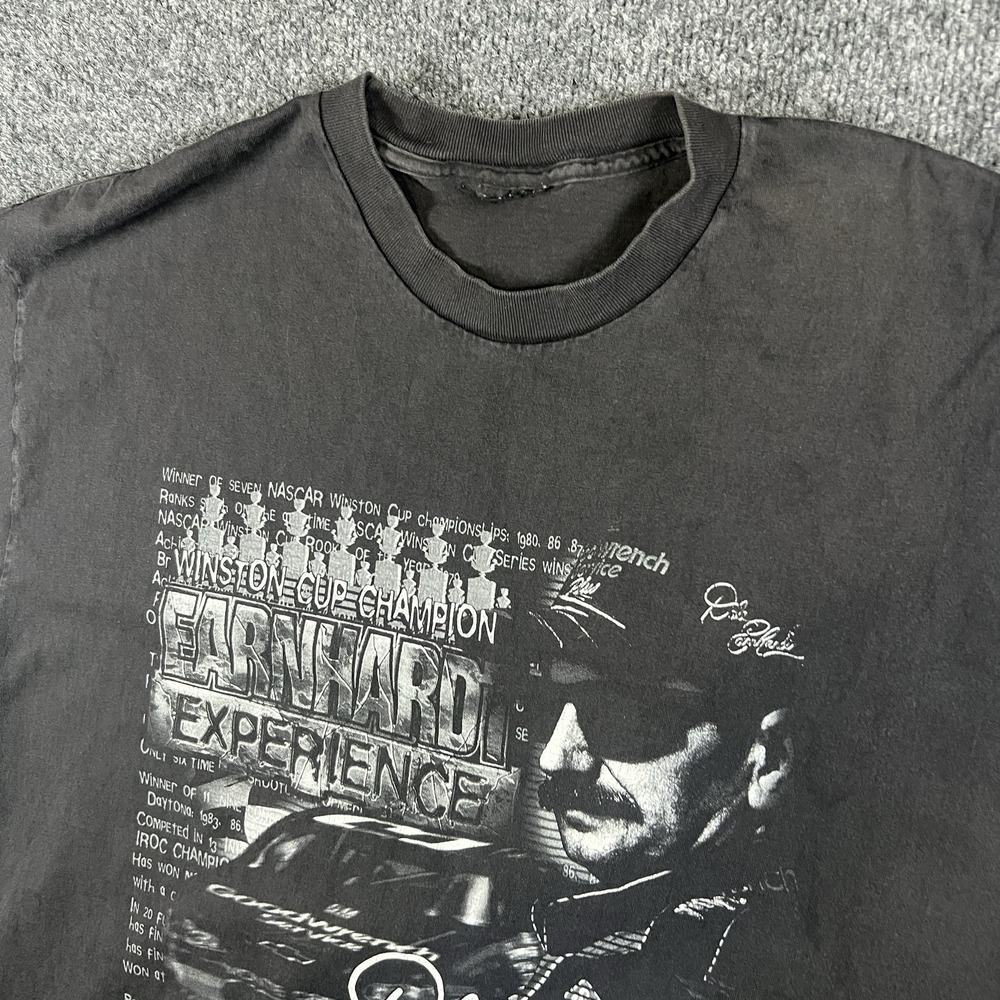 Vintage Dale Earnhardt NASCAR Shirt L Earnhardt Experience 90 Winston Cup No Tag